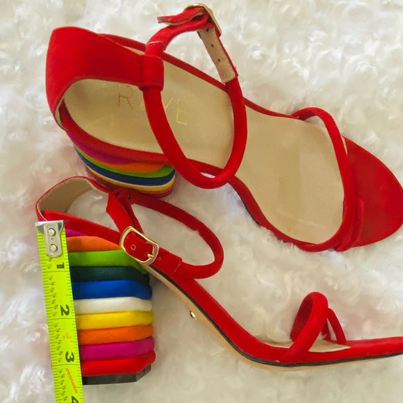 Raye red Zelda heels - Picture 4 of 6